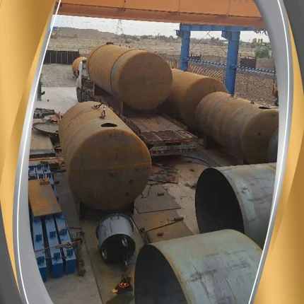 ساخت مخازن خط هیدروکربن